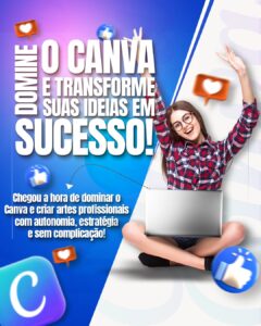 Como usar o Canva para criar um Curriculo de destaqu