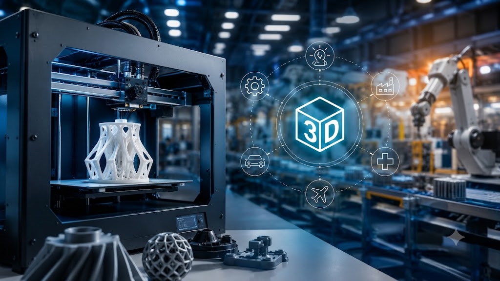 Como a Impressão 3D está Revolucionando a Indústria