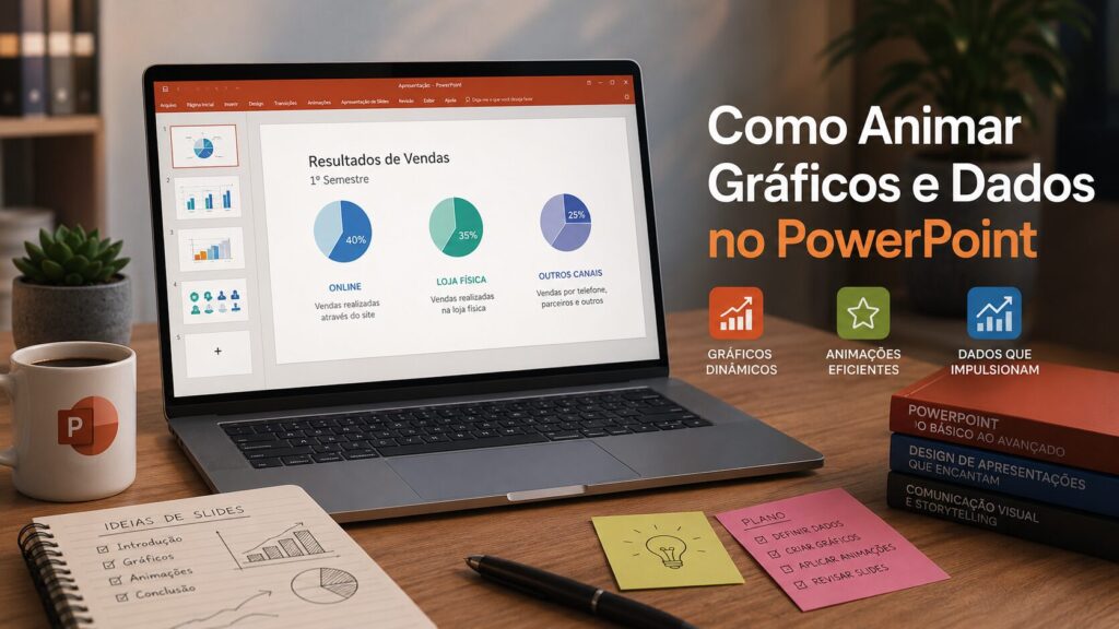Como Animar Gráficos e Dados no PowerPoint